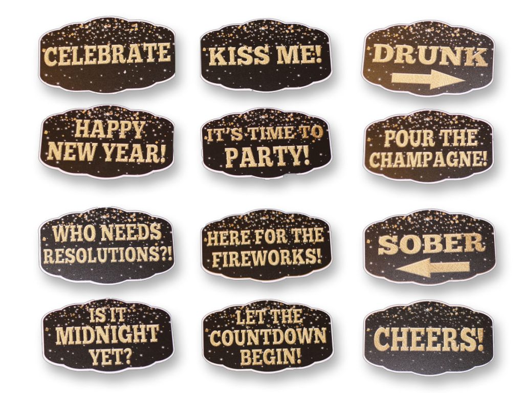 New years props