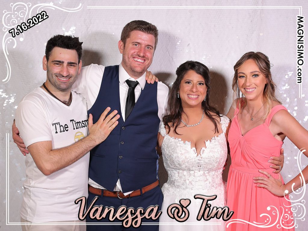 Photo magnets wedding vanessa
