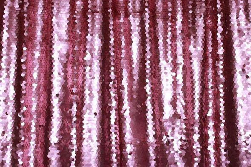 Rose pink luxe sequin